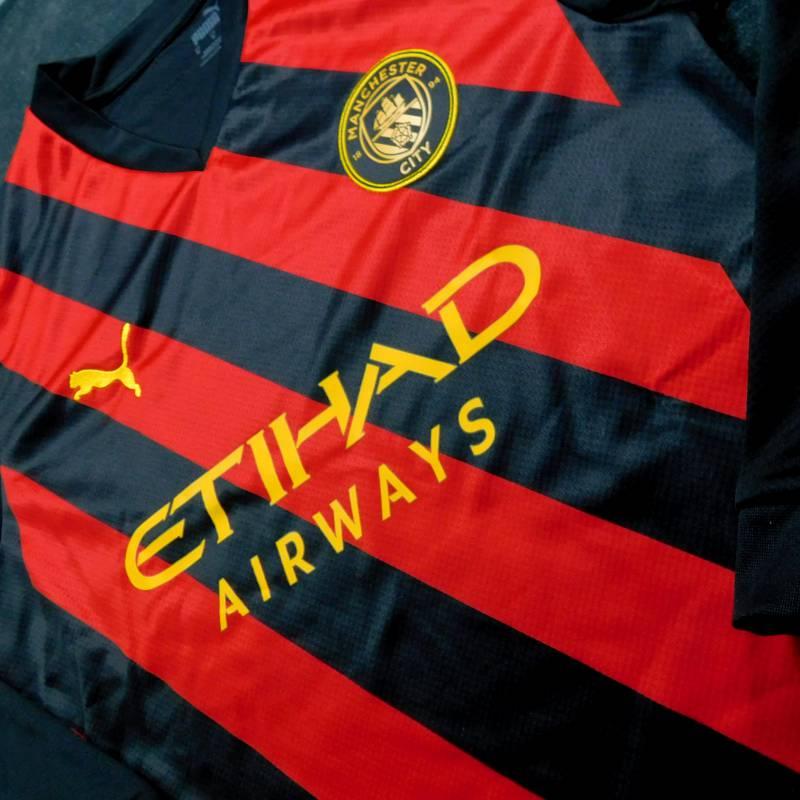 マンチェスターシティ　22　アウェイ　長袖　ユニフォーム　PUMA　2022シーズン(正規品/メール便可/メーカーコード765723 02) | PUMA | 01