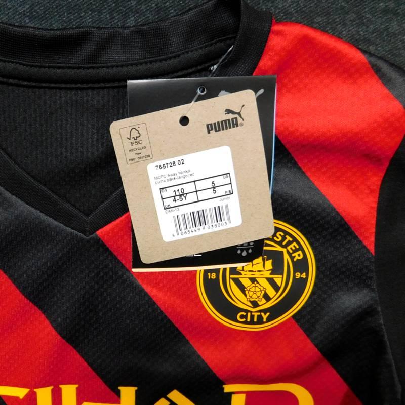 マンチェスターシティ　22　アウェイ　半袖　ミニキット/ジュニアユニフォーム・パンツ・ソックスセット　PUMA　2022シーズン(正規品/メール便可) | PUMA | 02