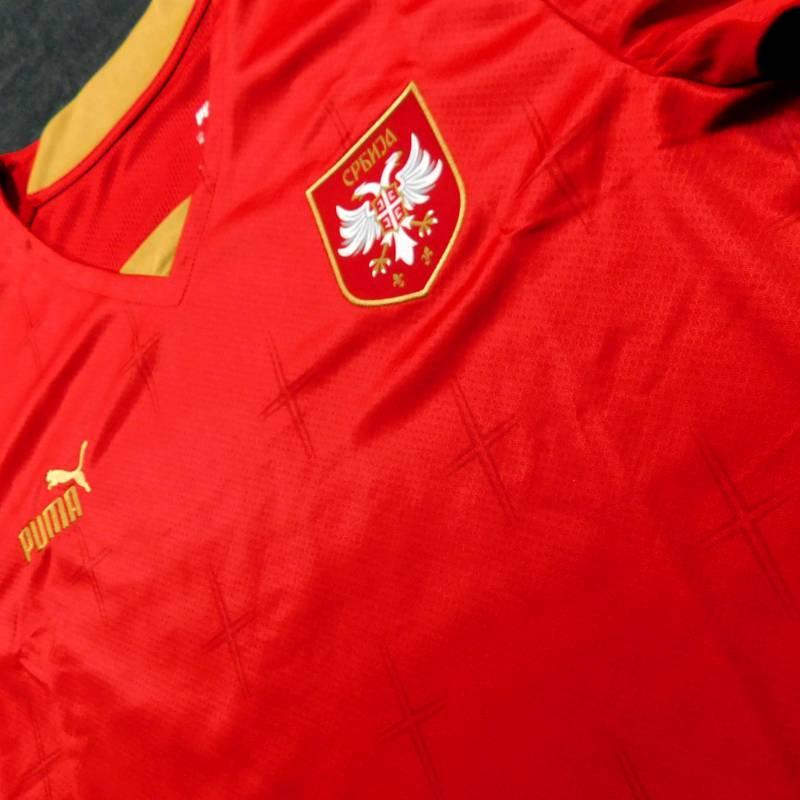 セルビア代表　22　ホーム　半袖　ユニフォーム PUMA　ワールドカップ2022(正規品/メール便可/メーカーコード765760 01) | PUMA | 01