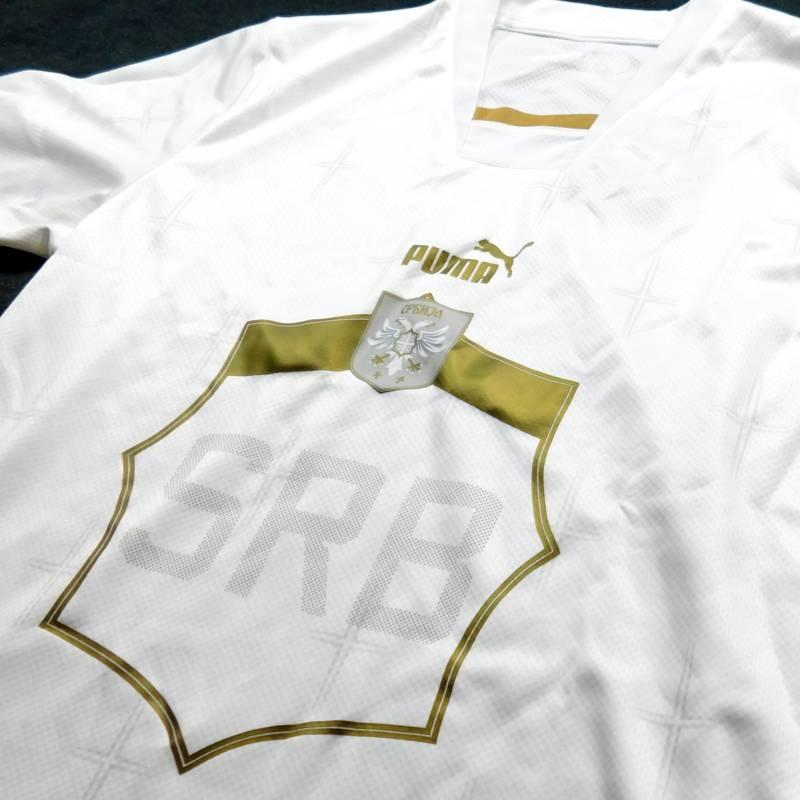セルビア代表　22　アウェイ　半袖　ユニフォーム PUMA　ワールドカップ2022(正規品/メール便可/メーカーコード765765 02) | PUMA | 01