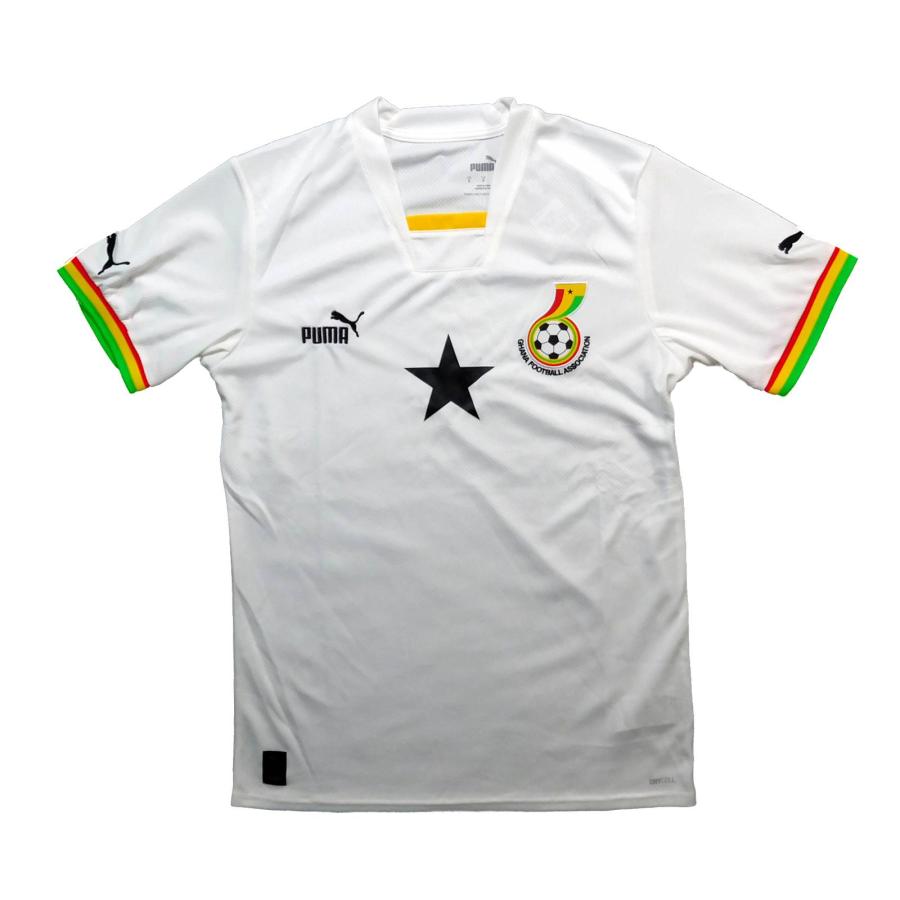 ガーナ代表　22　ホーム　半袖　ユニフォーム　PUMA　ワールドカップ2022(正規品/メール便可/メーカーコード765780 01) | PUMA