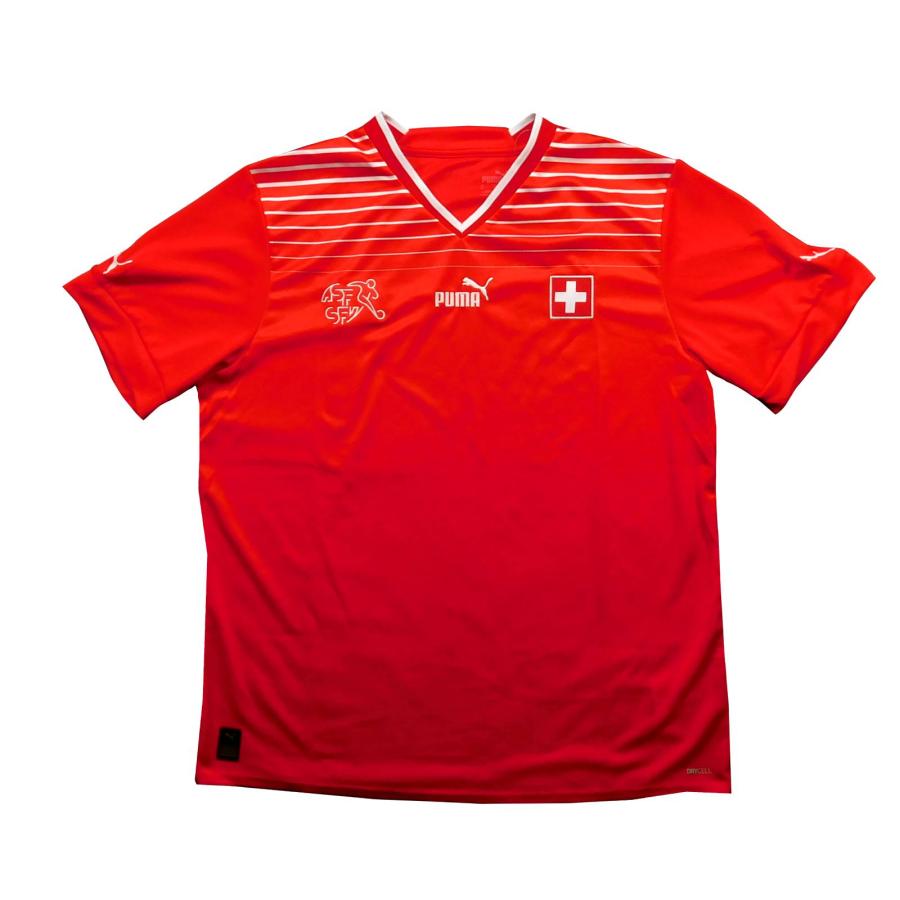 スイス代表　22　ホーム　半袖　ユニフォーム　PUMA　ワールドカップ2022(正規品/メール便可/メーカーコード765925 01) | PUMA