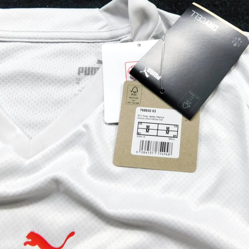 スイス代表　22　アウェイ　半袖　ユニフォーム　PUMA　ワールドカップ2022(正規品/メール便可/メーカーコード765930 03) | PUMA | 02