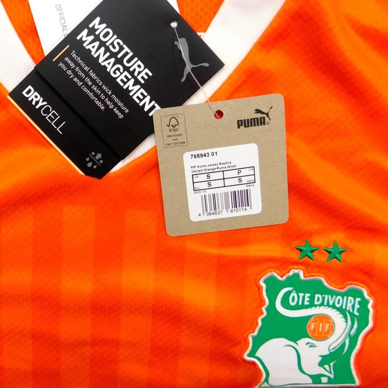 コートジボワール代表　22　ホーム　半袖　ユニフォーム　PUMA(正規品/メール便可/メーカーコード765943 01) | PUMA | 02