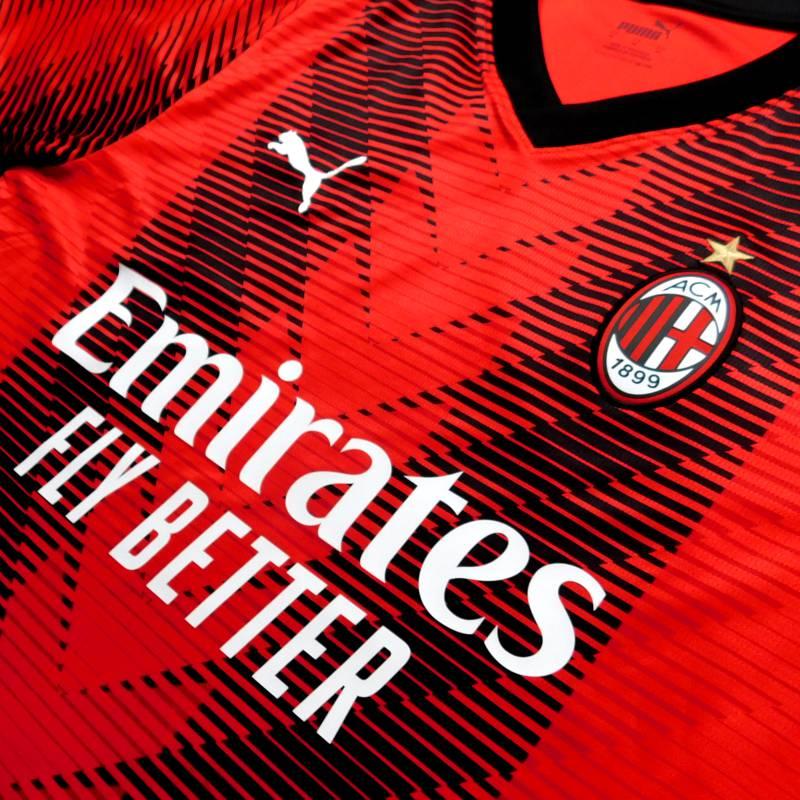 ACミラン　23　ホーム　半袖　ユニフォーム　PUMA　2023シーズン(正規品/メール便可/メーカーコード770383 01) | PUMA | 01