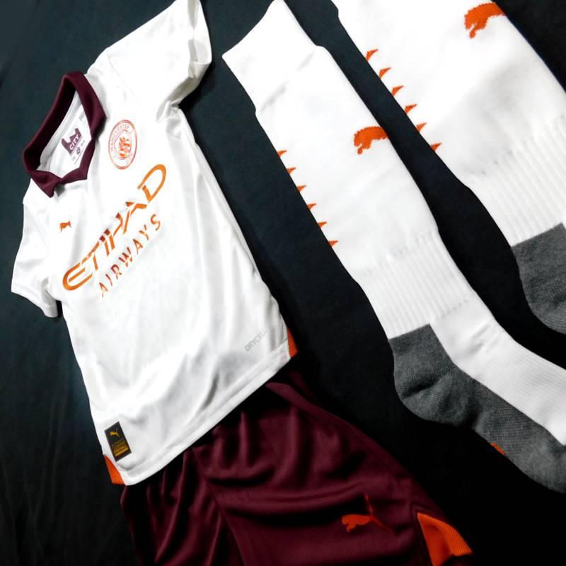 マンチェスターシティ　23　アウェイ　半袖　ミニキット/ジュニアユニフォーム・パンツ・ソックスセット　PUMA　2023シーズン(正規品/メール便可) | PUMA | 01