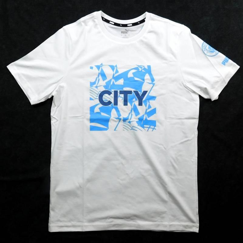 マンチェスターシティ　FtblCore Graphic　Tシャツ　半袖　PUMA(正規品/メール便可) | PUMA | 01