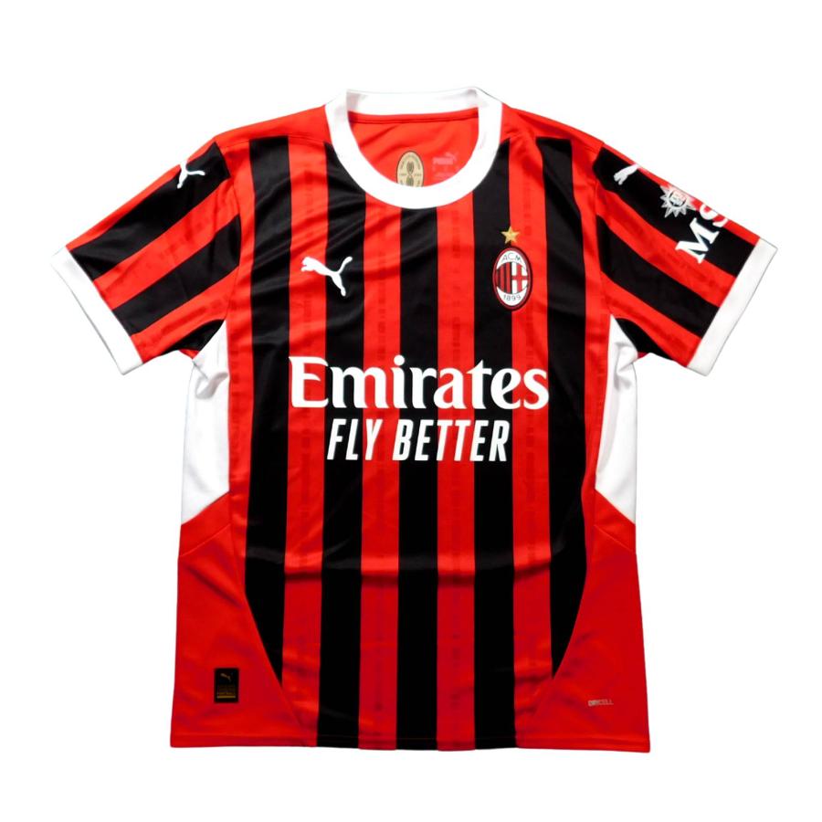 ACミラン　24　ホーム　半袖　ユニフォーム　PUMA　2024シーズン(正規品/メール便可/メーカーコード774979 01) | PUMA
