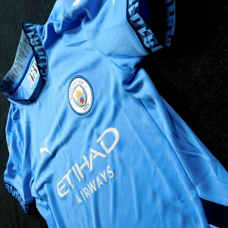 マンチェスターシティ　24　ホーム　半袖　ジュニアユニフォーム　PUMA　2024シーズン(正規品/メール便可/メーカーコード775078 01) | PUMA | 01