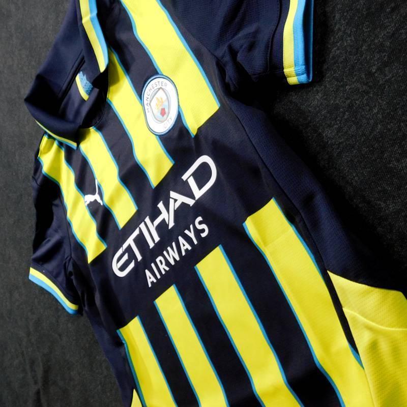 マンチェスターシティ　24　アウェイ　半袖　ジュニアユニフォーム　PUMA　2024シーズン(正規品/メール便可/メーカーコード775089 02) | PUMA | 01