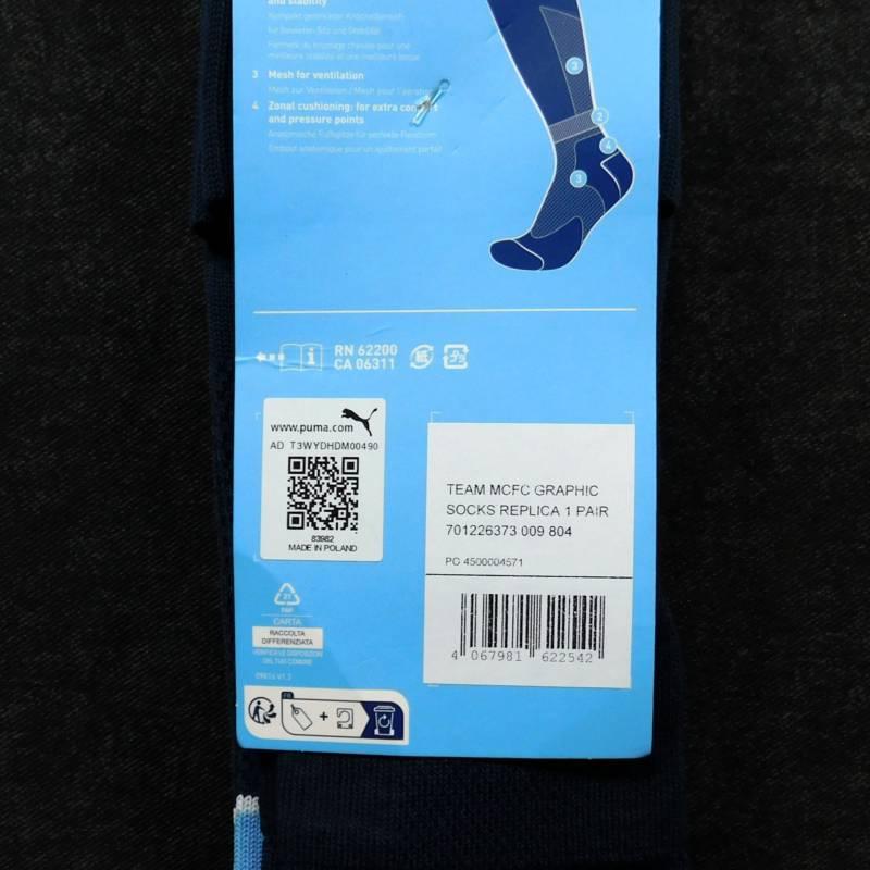 マンチェスターシティ　24　ホーム　ソックス　PUMA　2024シーズン(正規品/メール便可/メーカーコード775119 09) | PUMA | 01