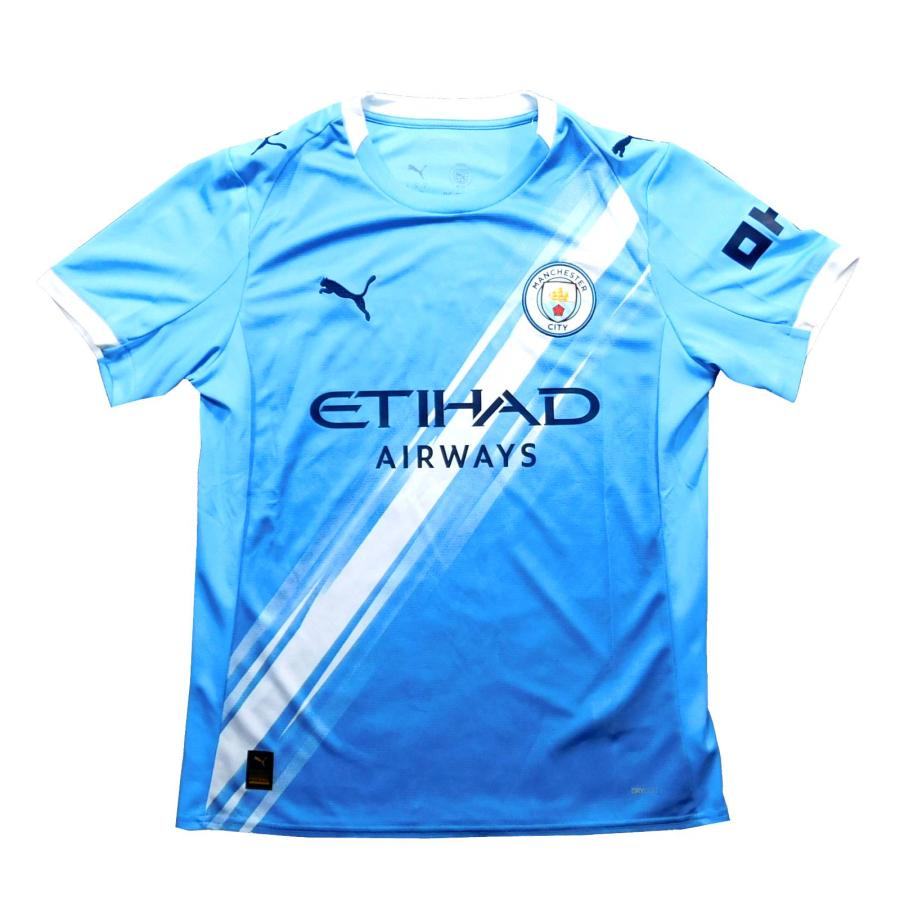 マンチェスターシティ　25　ホーム　半袖　ユニフォーム　PUMA　2025シーズン(正規品/メール便可/メーカーコード780338 01) | PUMA