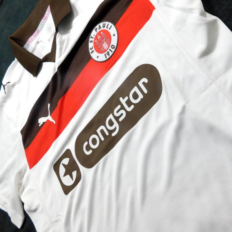 FCザンクトパウリ　25　アウェイ　半袖　ユニフォーム　PUMA　2025シーズン(正規品/メール便可/メーカーコード783069 02) | PUMA | 01