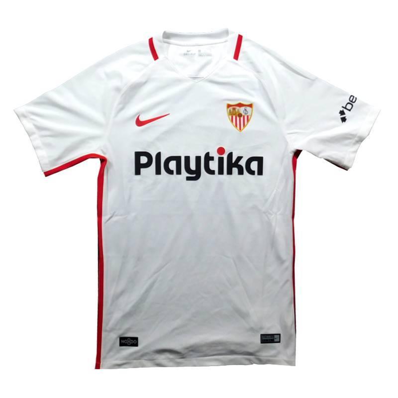 21人気no 1の セビージャ 18 ホーム 半袖 ユニフォーム Nike 18シーズン 正規品 メール便可 メーカーコード3017 102 Supplystudies Com
