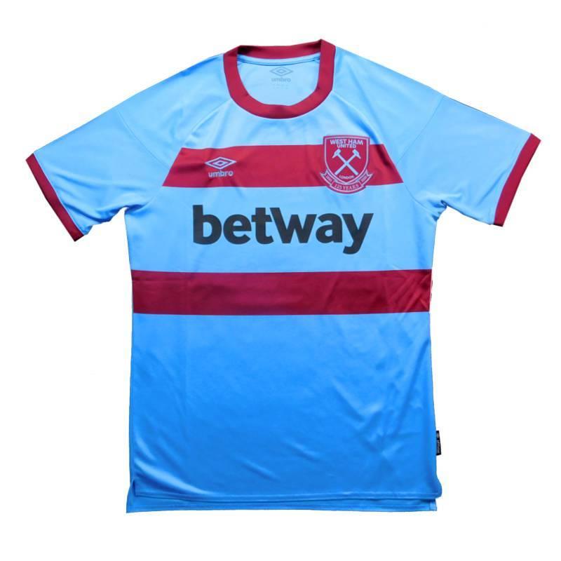 ウェストハム　20　アウェイ　半袖　ユニフォーム　UMBRO　2020シーズン/125周年モデル(正規品/メール便可/メーカーコード92052U) | umbro