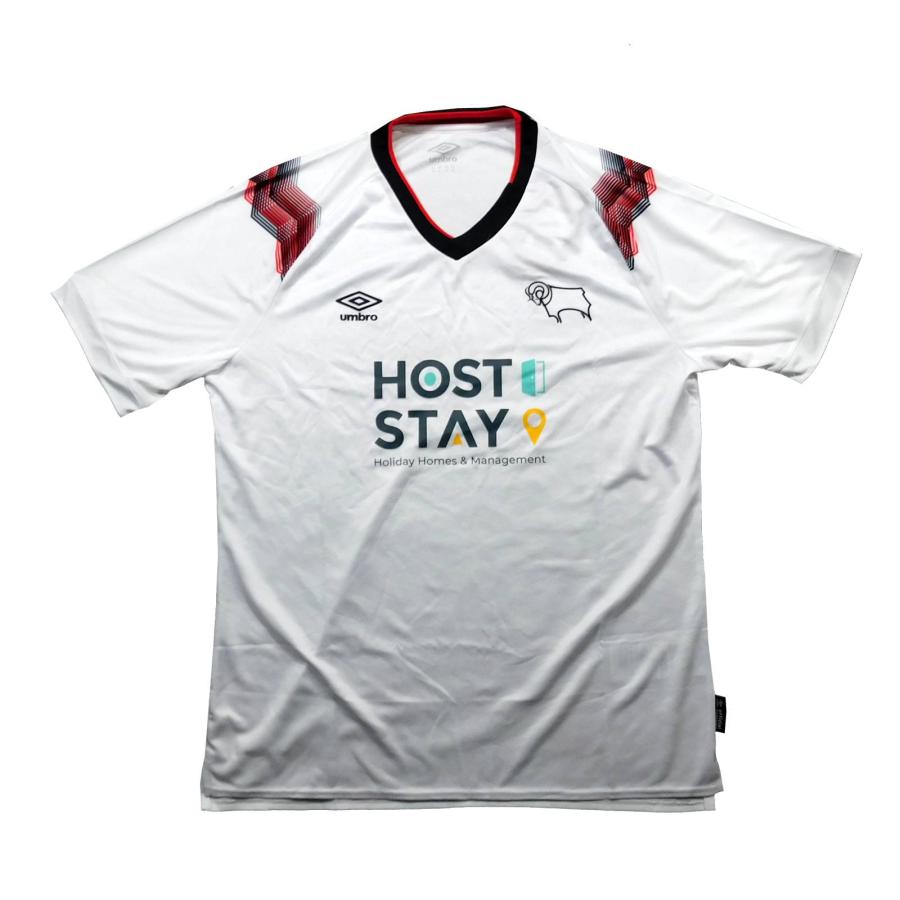 ダービーカウンティ　23　ホーム　半袖　ユニフォーム　UMBRO　2023シーズン(正規品/メール便可/メーカーコード98268U) | umbro