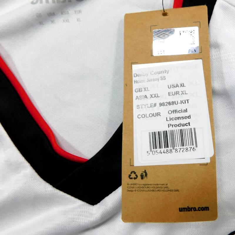 ダービーカウンティ　23　ホーム　半袖　ユニフォーム　UMBRO　2023シーズン(正規品/メール便可/メーカーコード98268U) | umbro | 02