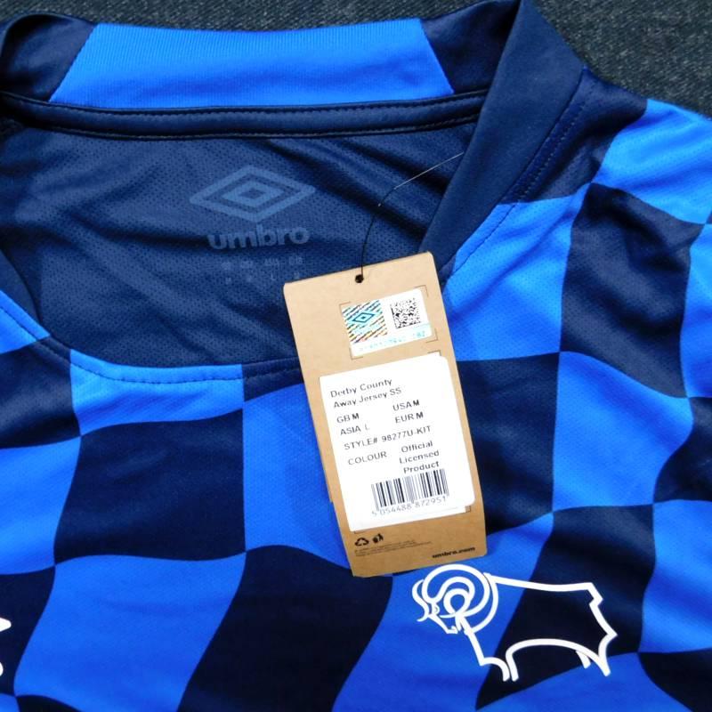 ダービーカウンティ　23　アウェイ　半袖　ユニフォーム　UMBRO　2023シーズン(正規品/メール便可/メーカーコード98277U) | umbro | 02