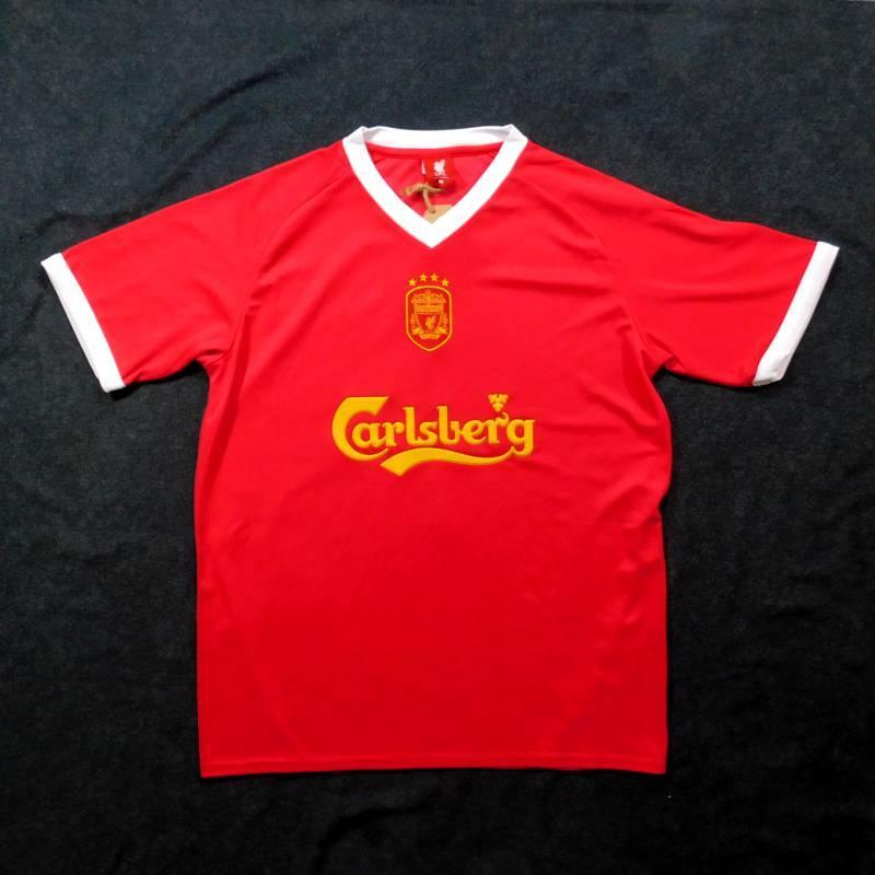 リバプール 　2001　ホーム　半袖　ユニフォーム　復刻モデル(正規品/メール便可) |  | 01