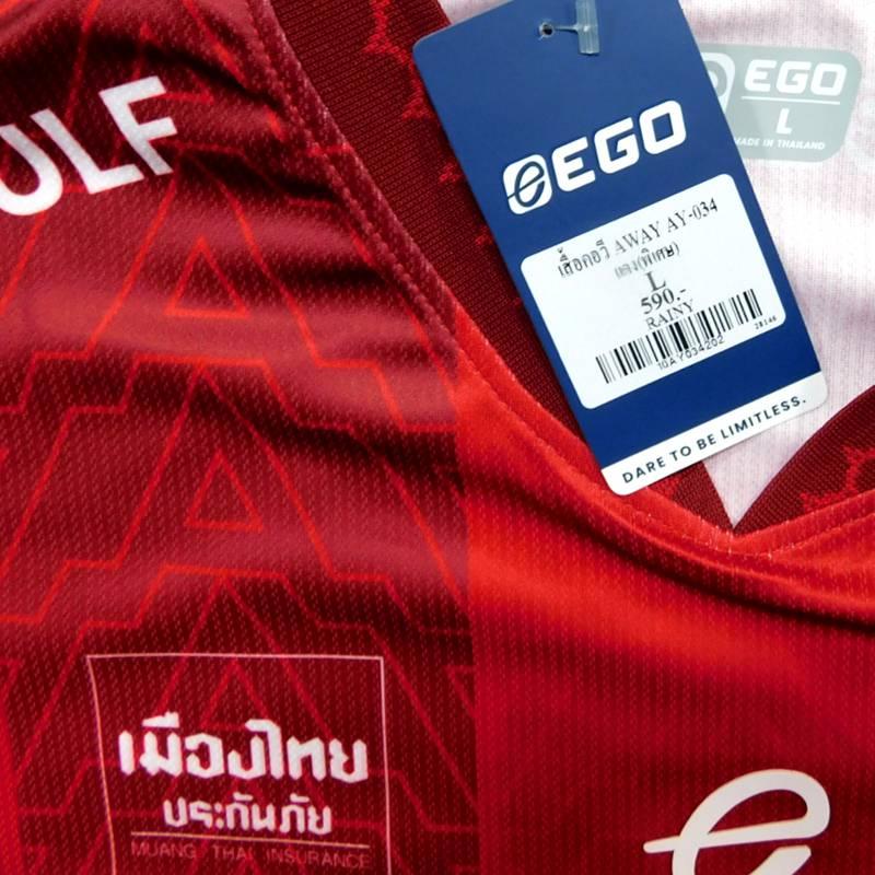 アユタヤユナイテッド　25　アウェイ　半袖　ユニフォーム　EGO SPORT　2025シーズン(正規品/メール便可) |  | 02