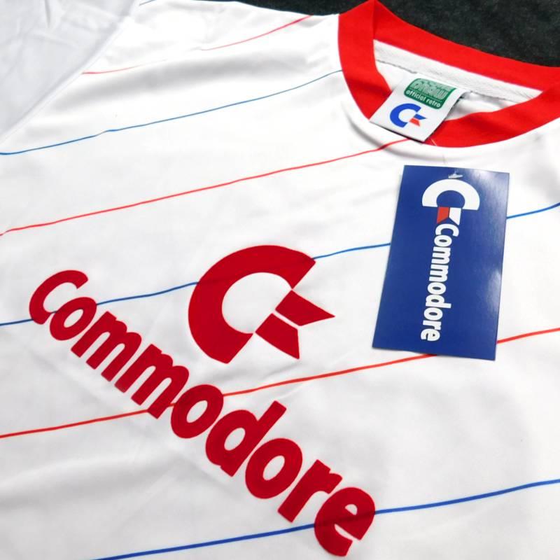 FCバイエルン　1984　アウェイ　半袖　ユニフォーム　復刻モデル/Commodore(正規品/メール便可) |  | 01