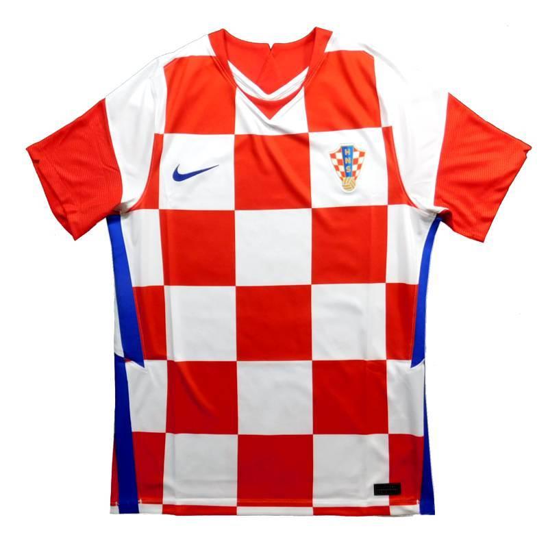 クロアチア代表　20　ホーム　半袖　ユニフォーム　NIKE　ユーロ2020（2021）(正規品/メール便可/メーカーコードCD0695 100) | NIKE