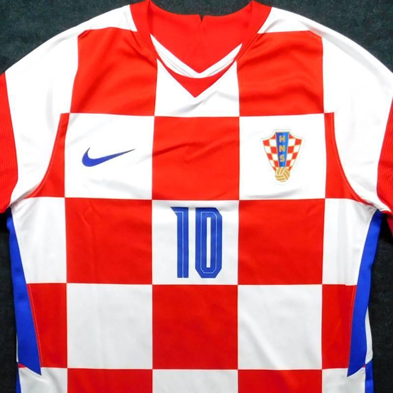 クロアチア代表 20 ホーム 半袖 モドリッチ10/オフィシャルマーキング 