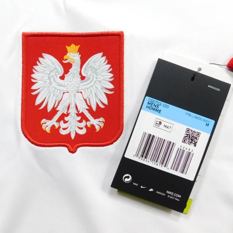 ポーランド代表　20　ホーム　半袖　ユニフォーム　NIKE　ユーロ2020（2021）(正規品/メール便可/メーカーコードCD0722 100) | NIKE | 02