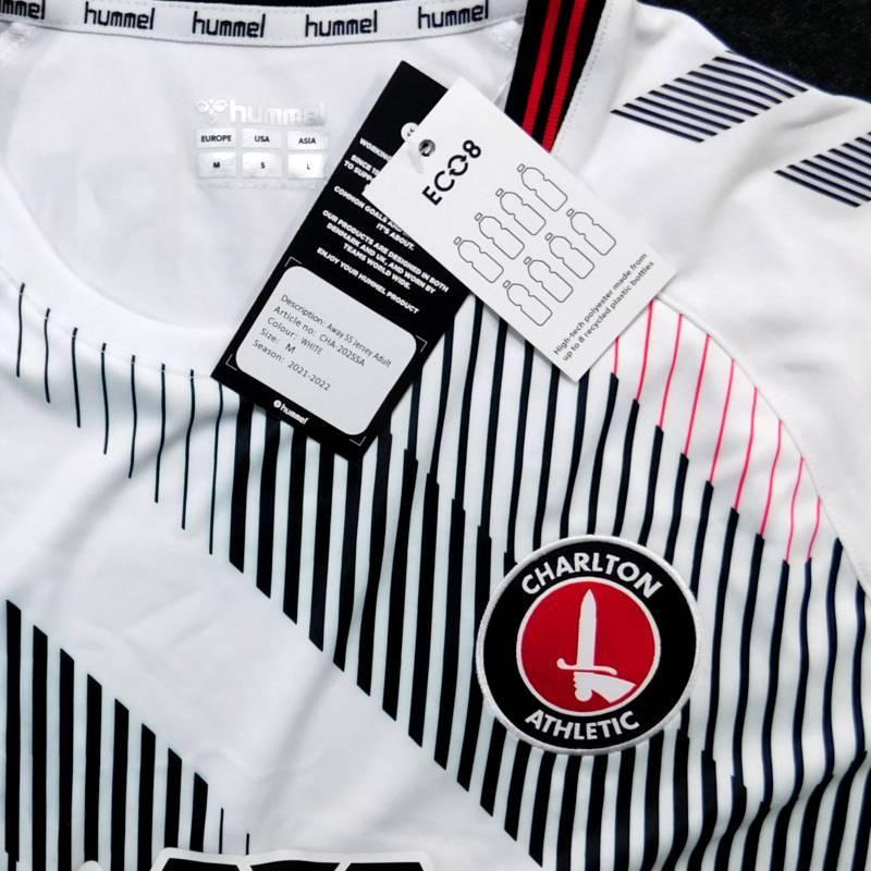チャールトンアスレティック　21　アウェイ　半袖　ユニフォーム　HUMMEL　2021シーズン(正規品/メール便可/メーカーコードCHA-202SSA) | hummel | 02