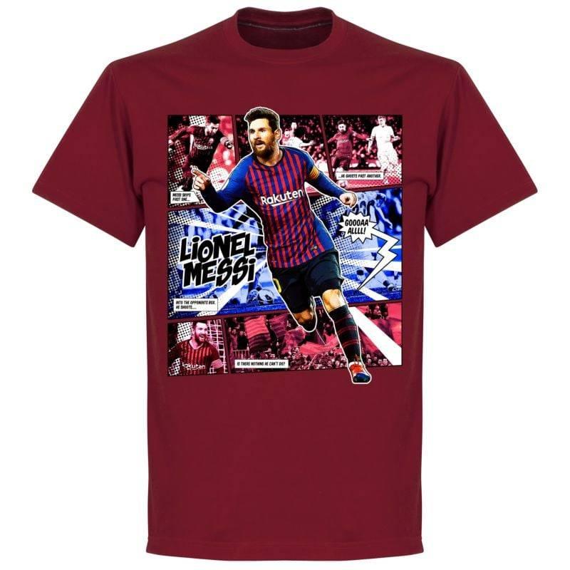 バルセロナ メッシ CHILLI-PNN-5669P comic Tシャツ 半袖 RE-TAKE(正規