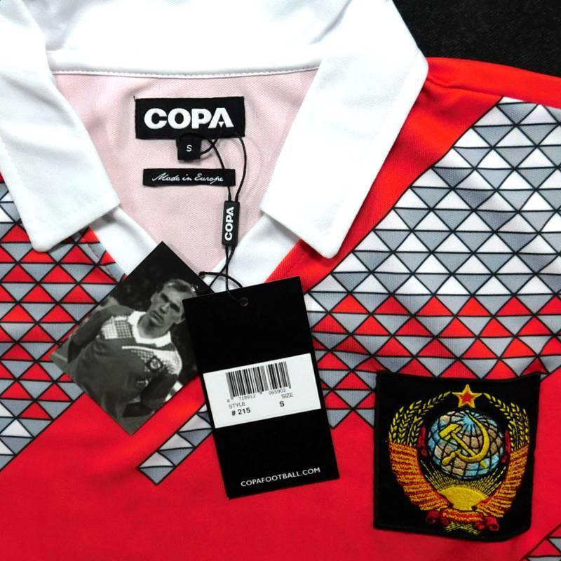 【ポイント10倍中！】ソビエト連邦代表 1990　ホーム　半袖　ユニフォーム　COPA　#215　復刻モデル/1990ワールドカップ(正規品/メール便可) |  | 02