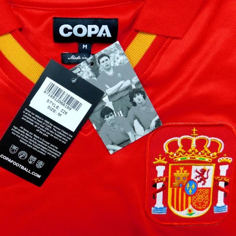 スペイン代表　1988　ホーム　半袖　ユニフォーム　COPA　#226　復刻モデル(正規品/メール便可) |  | 02
