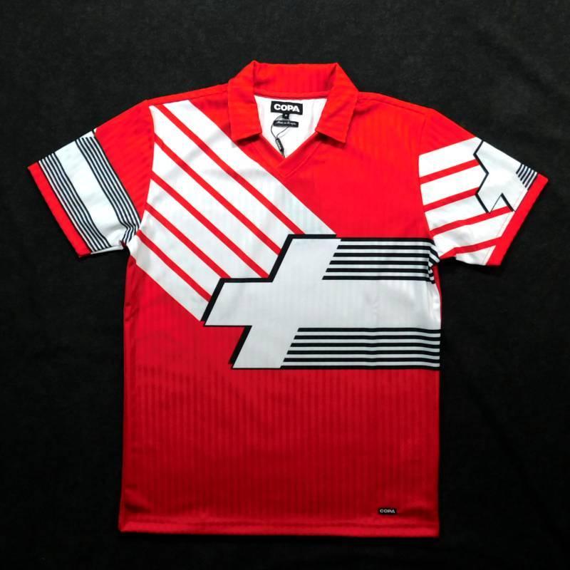 スイス代表　1990-1992　ホーム　半袖　ユニフォーム　COPA　#228　復刻モデル(正規品/メール便可) |  | 02