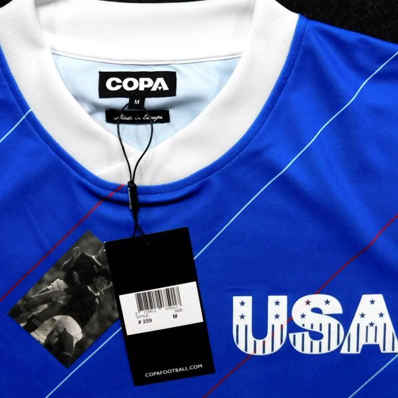 アメリカ代表　1984　ホーム　半袖　ユニフォーム　COPA　#259　復刻モデル/1984ロサンゼルスオリンピック(正規品/メール便可) |  | 02