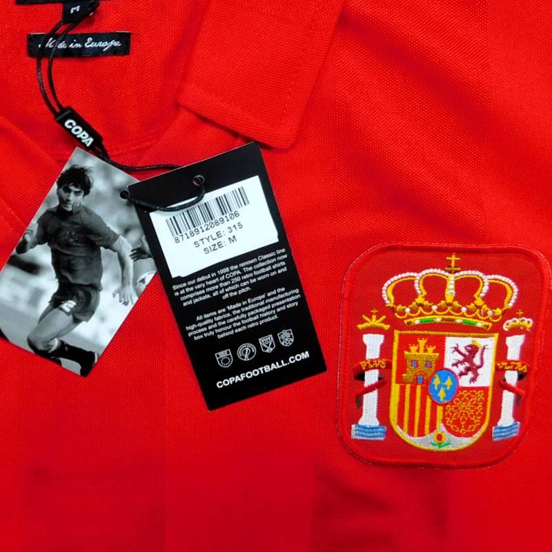 スペイン代表　1984　ホーム　半袖　ユニフォーム　COPA　#315　復刻モデル(正規品/メール便可) |  | 02