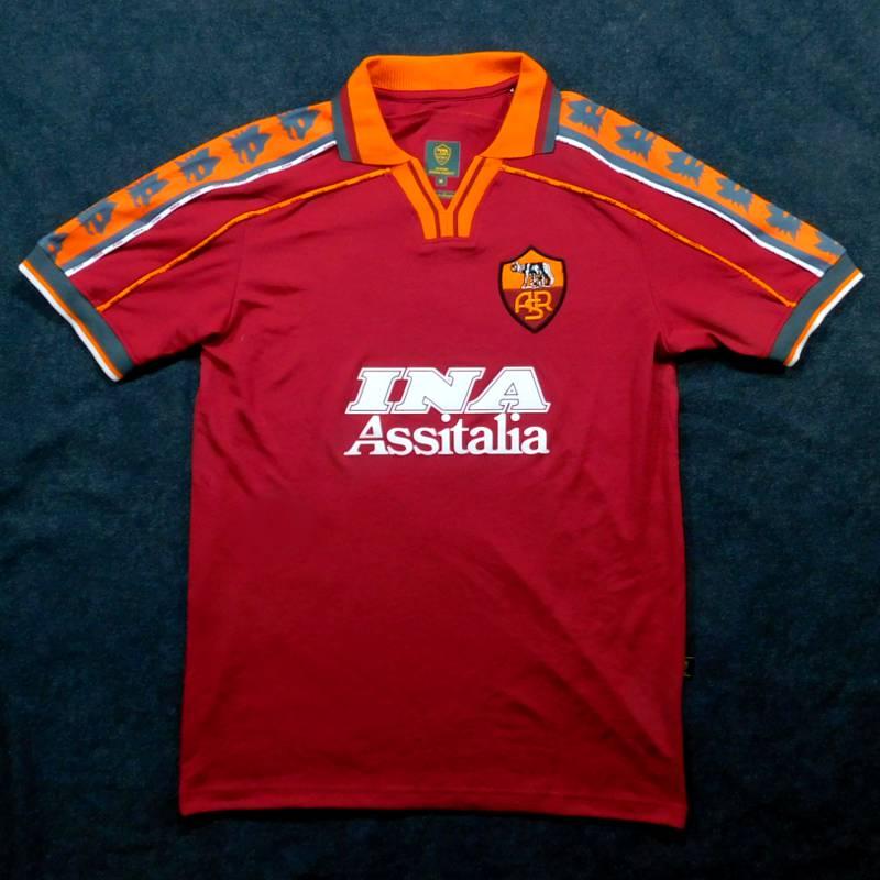 ASローマ　1998　ホーム　半袖　ユニフォーム　COPA　#378　復刻モデル(正規品/メール便可/メーカーコード378) |  | 01