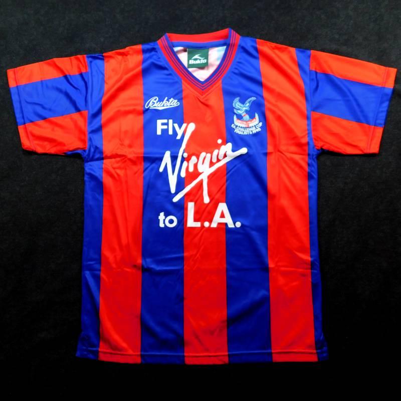 クリスタルパレス　1990　ホーム　半袖　ユニフォーム　Bukta　復刻モデル/FAカップファイナル(正規品/メール便可) |  | 01