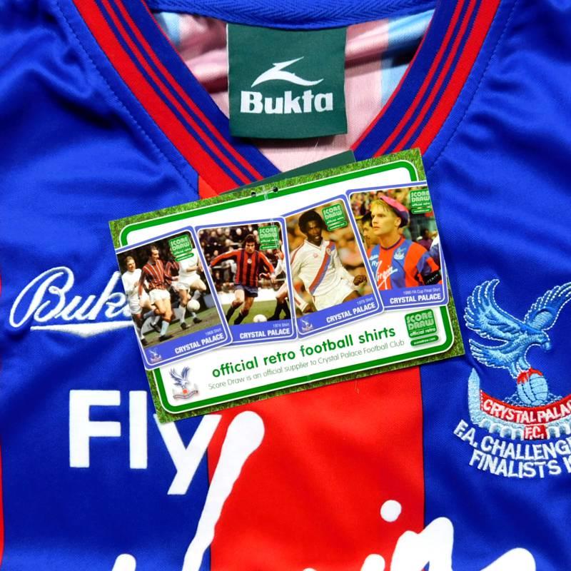 クリスタルパレス　1990　ホーム　半袖　ユニフォーム　Bukta　復刻モデル/FAカップファイナル(正規品/メール便可) |  | 02