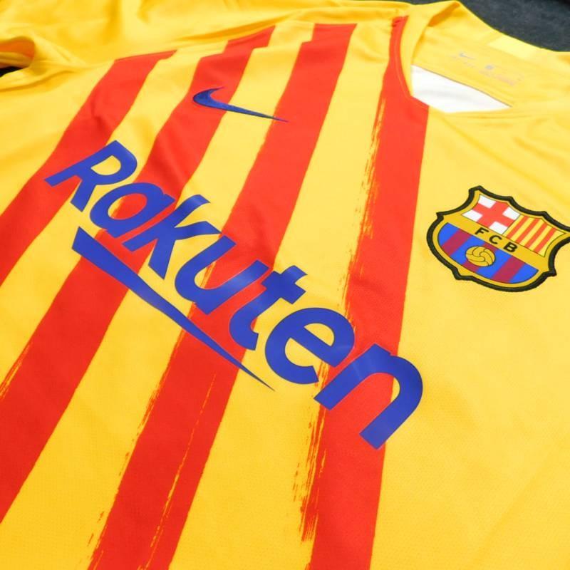 バルセロナ　19　4th　半袖　ユニフォーム　NIKE　2019シーズン(正規品/メール便可/メーカーコードCT2527 727) | NIKE | 01