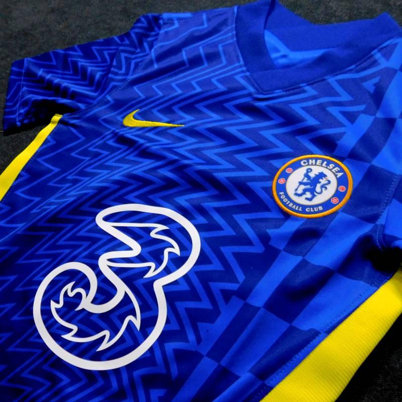 チェルシー　21　ホーム　半袖　ジュニアユニフォーム　NIKE　2021シーズン(正規品/メール便可/メーカーコードCV8220 409) | NIKE | 01