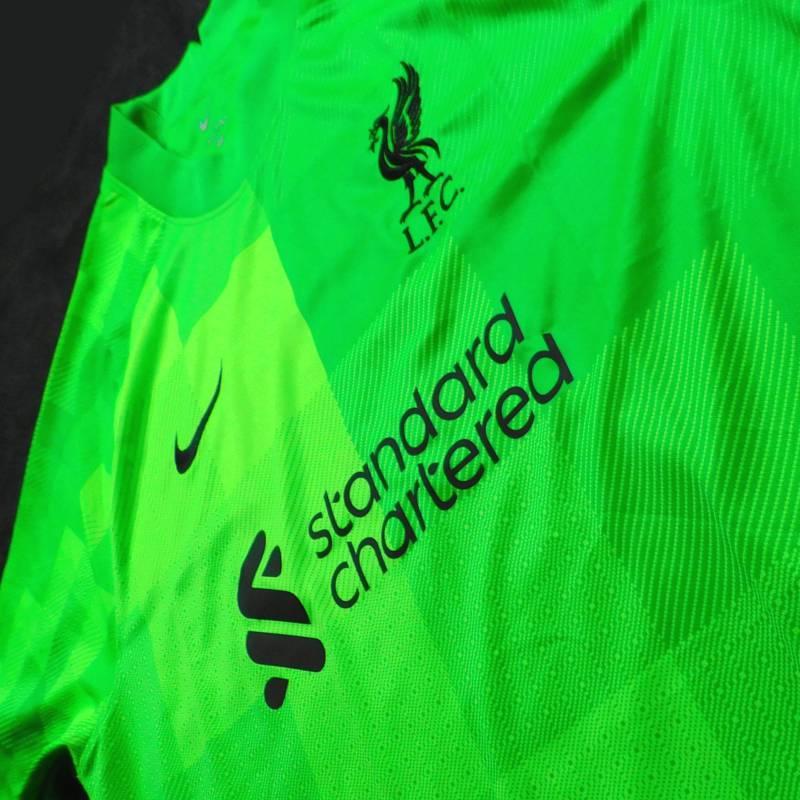 リバプール　21　ホーム・GK　半袖　ユニフォーム　NIKE　2021シーズン(正規品/メール便可/メーカーコードDB2559 330) | NIKE | 01