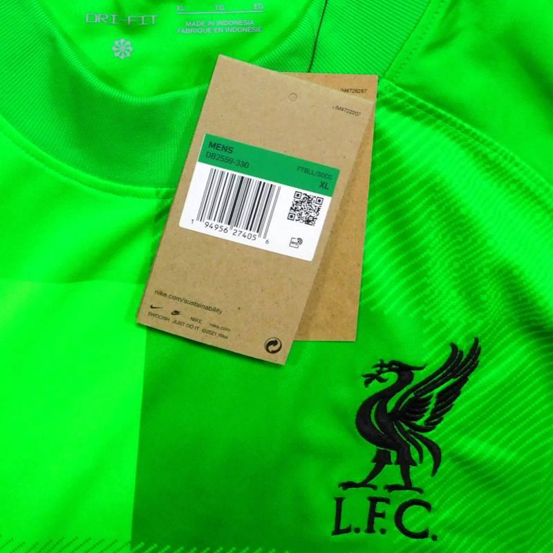 リバプール　21　ホーム・GK　半袖　ユニフォーム　NIKE　2021シーズン(正規品/メール便可/メーカーコードDB2559 330) | NIKE | 02