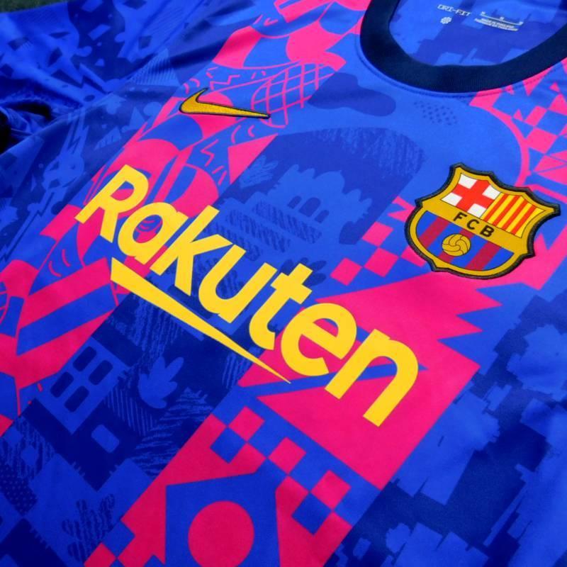 バルセロナ　21　3rd　半袖　ユニフォーム　NIKE　2021シーズン(正規品/メール便可/メーカーコードDB5896 406) | NIKE | 01