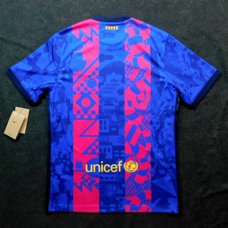 バルセロナ　21　3rd　半袖　ユニフォーム　NIKE　2021シーズン(正規品/メール便可/メーカーコードDB5896 406) | NIKE | 03