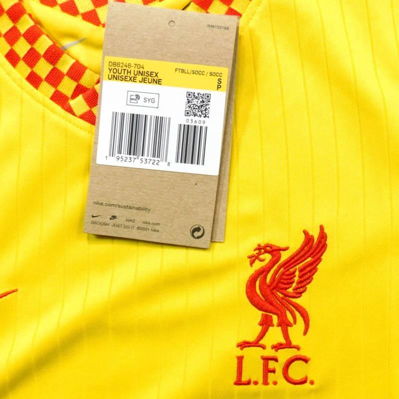 リバプール　21　3rd　半袖　ジュニアユニフォーム　NIKE　2021シーズン(正規品/メール便可/メーカーコードDB6246 704) | NIKE | 02