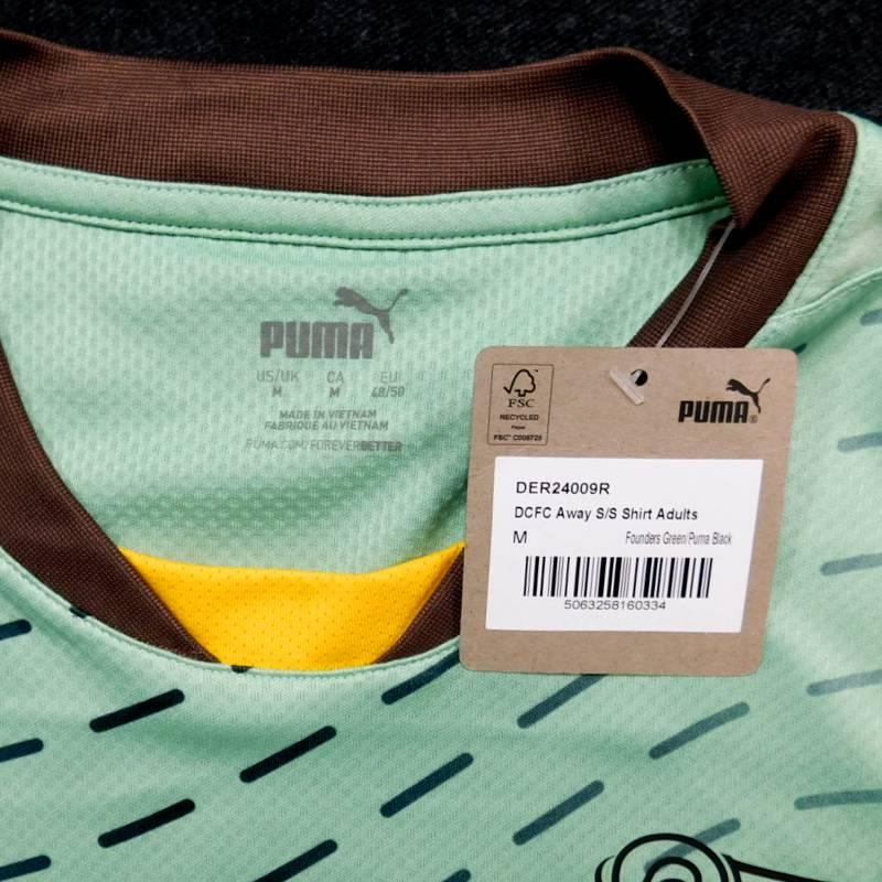 ダービーカウンティ　24　アウェイ　半袖　ユニフォーム　PUMA　2024シーズン(正規品/メール便可/メーカーコードDER24009R) | PUMA | 02