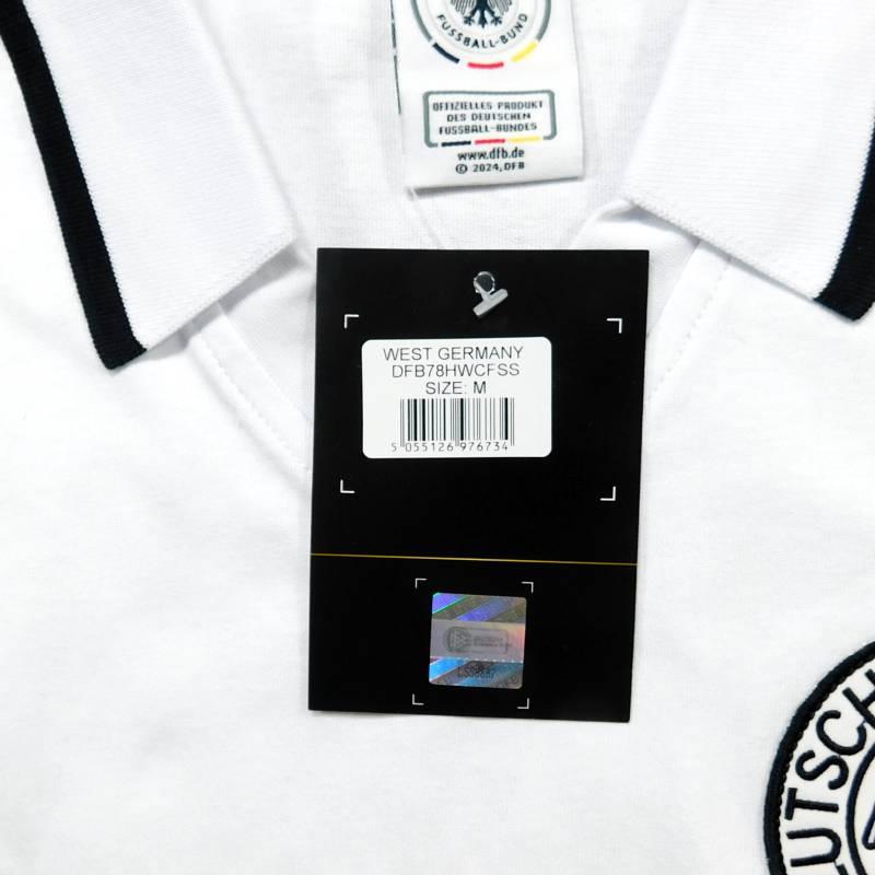 西ドイツ代表　1978　ホーム　半袖　ユニフォーム　復刻モデル/1978ワールドカップファイナル(正規品/メール便可) |  | 02