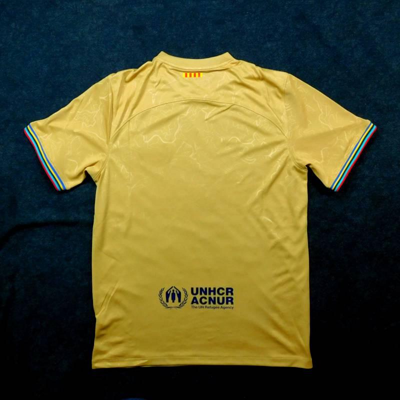 バルセロナ　22　アウェイ　半袖　ユニフォーム　NIKE　2022シーズン/スポンサーマーク付(正規品/メール便可/メーカーコードDJ7675 715) | NIKE | 03