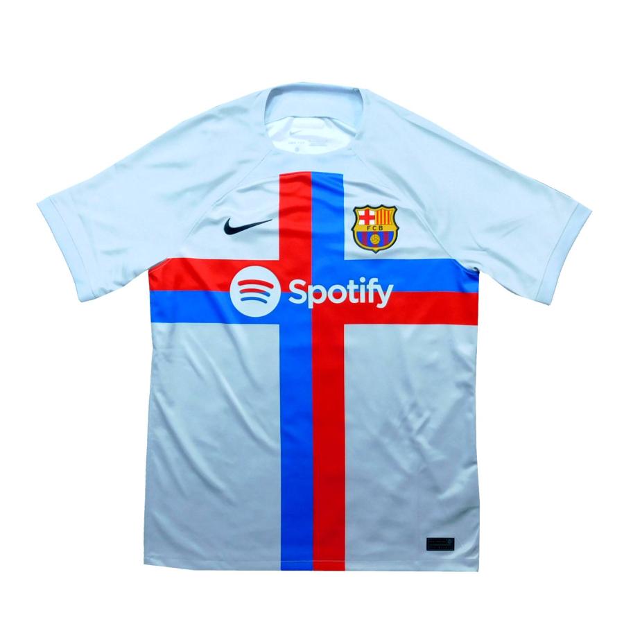 バルセロナ　22　3rd　半袖　ユニフォーム　NIKE　2022シーズン/スポンサーマーク付(正規品/メール便可/メーカーコードDN2713 043) | NIKE