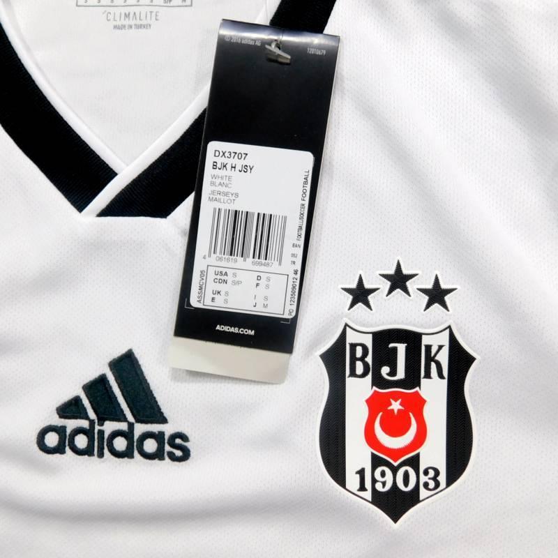 【ポイント10倍中！】ベシクタシュJK　19　ホーム　半袖　ユニフォーム　ADIDAS　2019シーズン(正規品/メール便可/メーカーコードDX3707) | adidas | 02